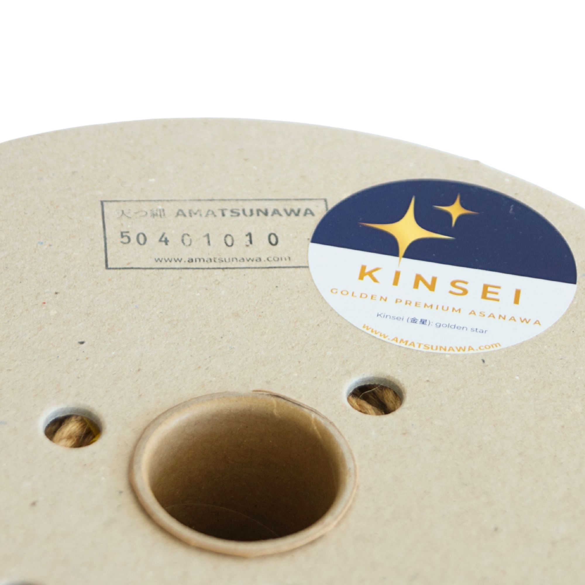 KINSEI golden Shibari jute rope, MIDI-ROLL ~3kg, unprocessed, soft & flexible, medium-wound, JBO-free