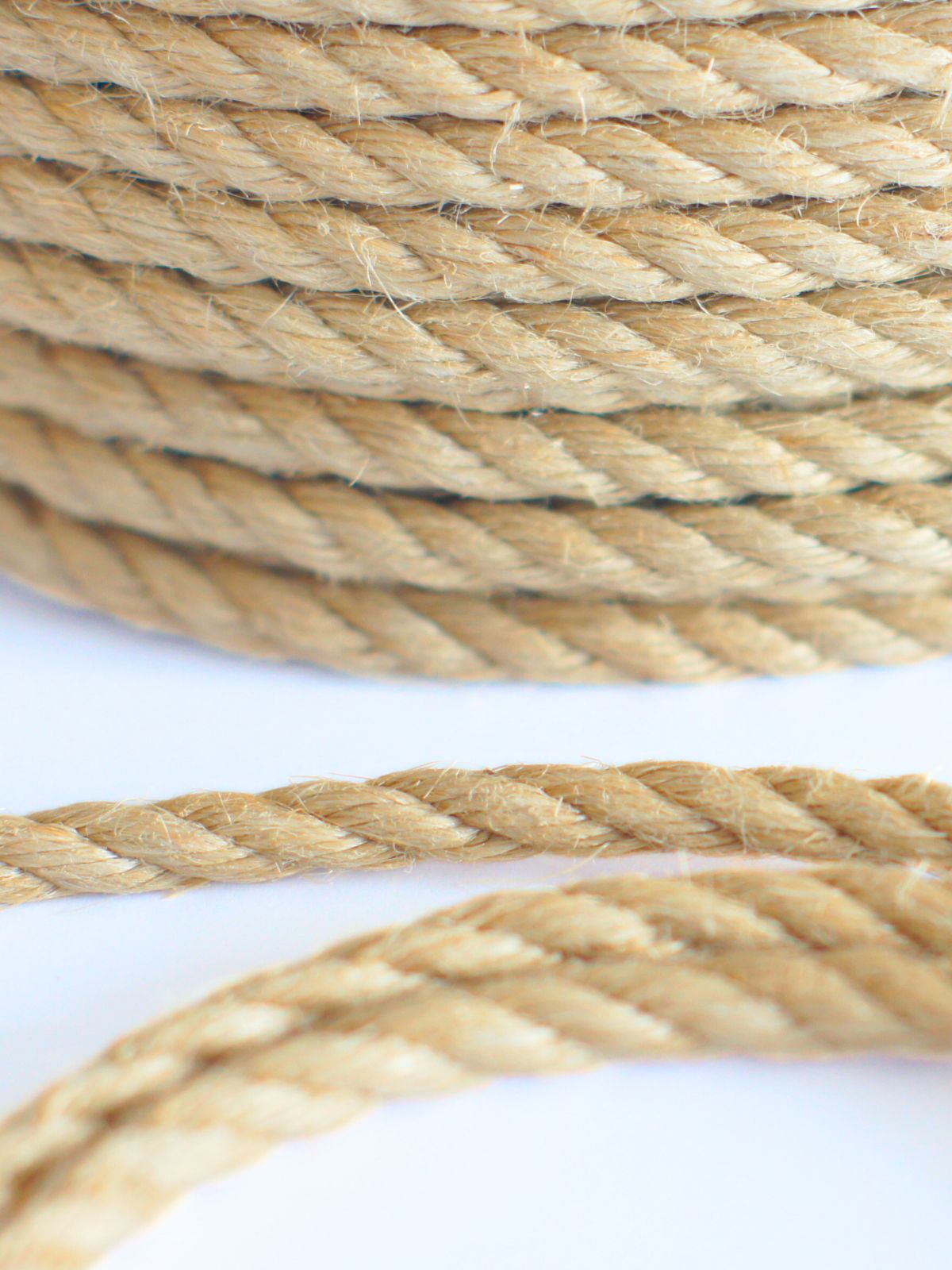KIYOMI Shibari jute rope, MAXI-ROLL ~6kg, unprocessed, medium-wound, JBO-free