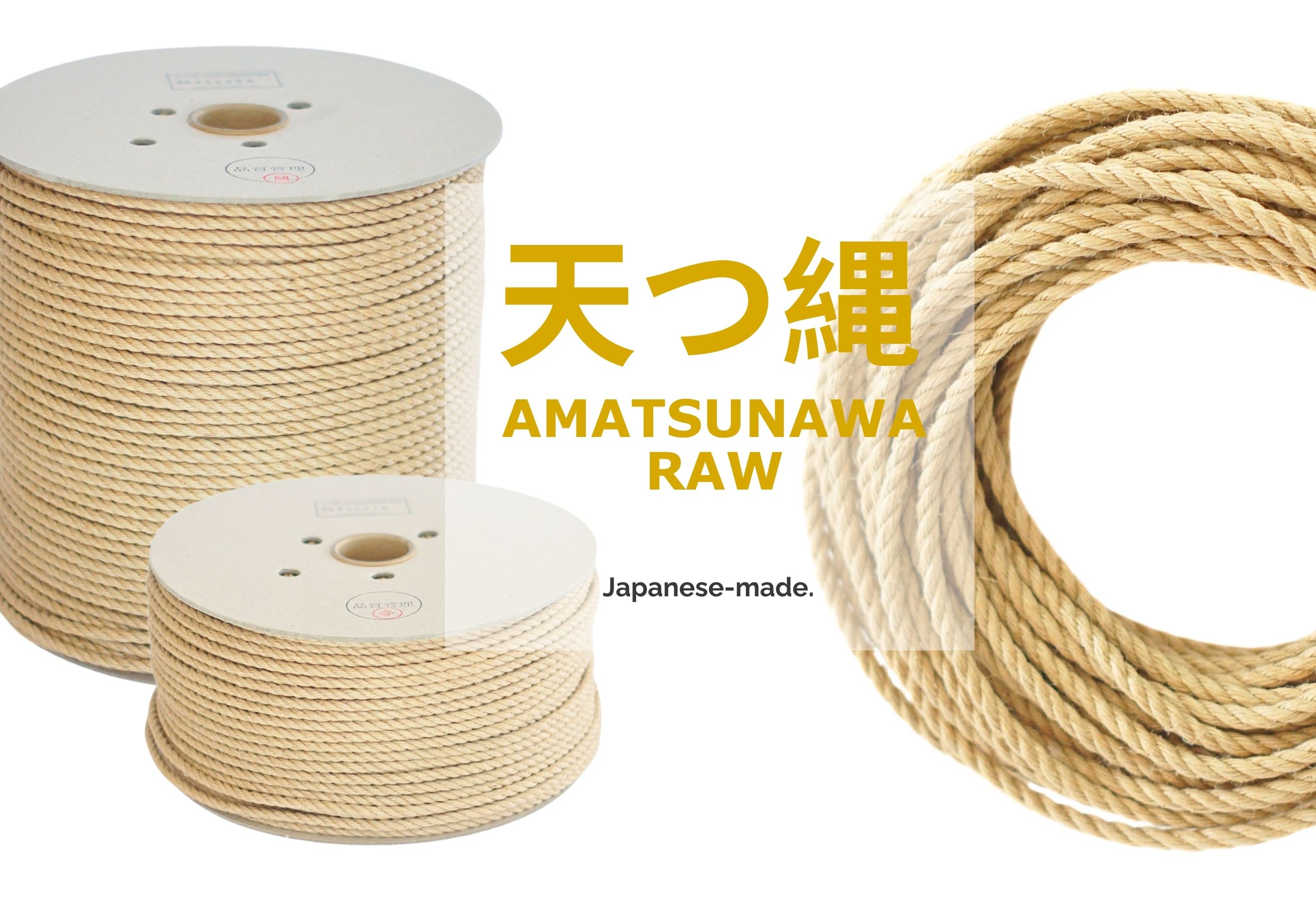 JBO-free natural jute rope for Shibari Kinbaku Bondage