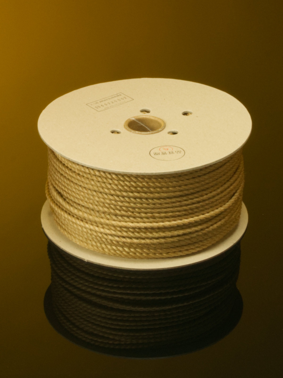 AMATSUNAWA MIDI-ROLLE, ø6mm, mind. 150m, Jute-Rohseil,~3kg, aus japanischer Produktion, mineralölfrei, NEUE 2023 Charge!!