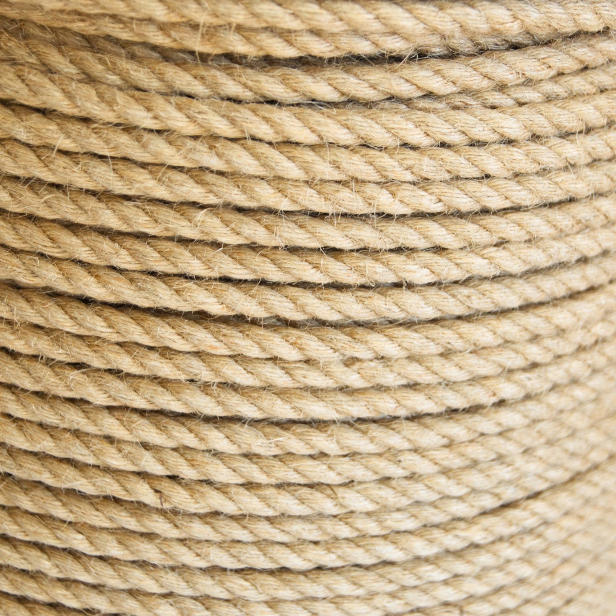 KINSEI golden Shibari jute rope, MIDI-ROLL ~3kg, unprocessed, soft & flexible, medium-wound, JBO-free