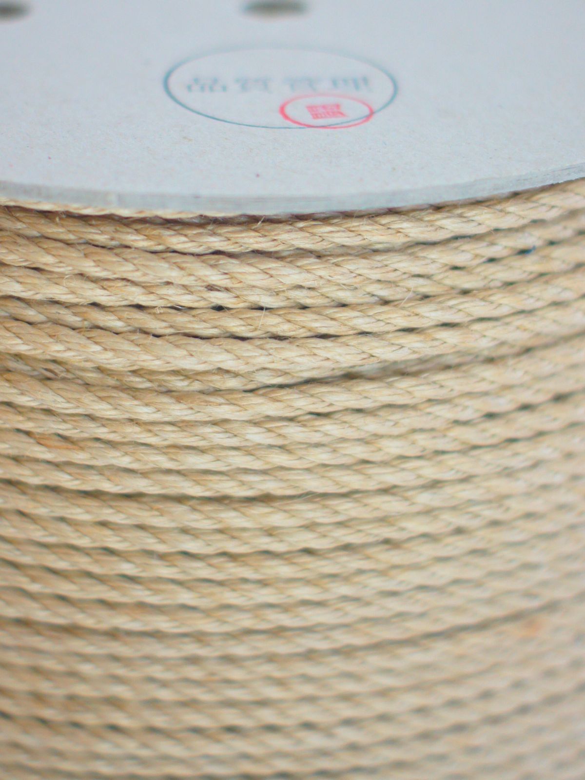 AMATSUNAWA MAXI-ROLLE, Jute-Rohseil,~6kg, ø4mm, mind. 450m aus japanischer Produktion, mineralölfrei, NEUE 2023 Charge!!