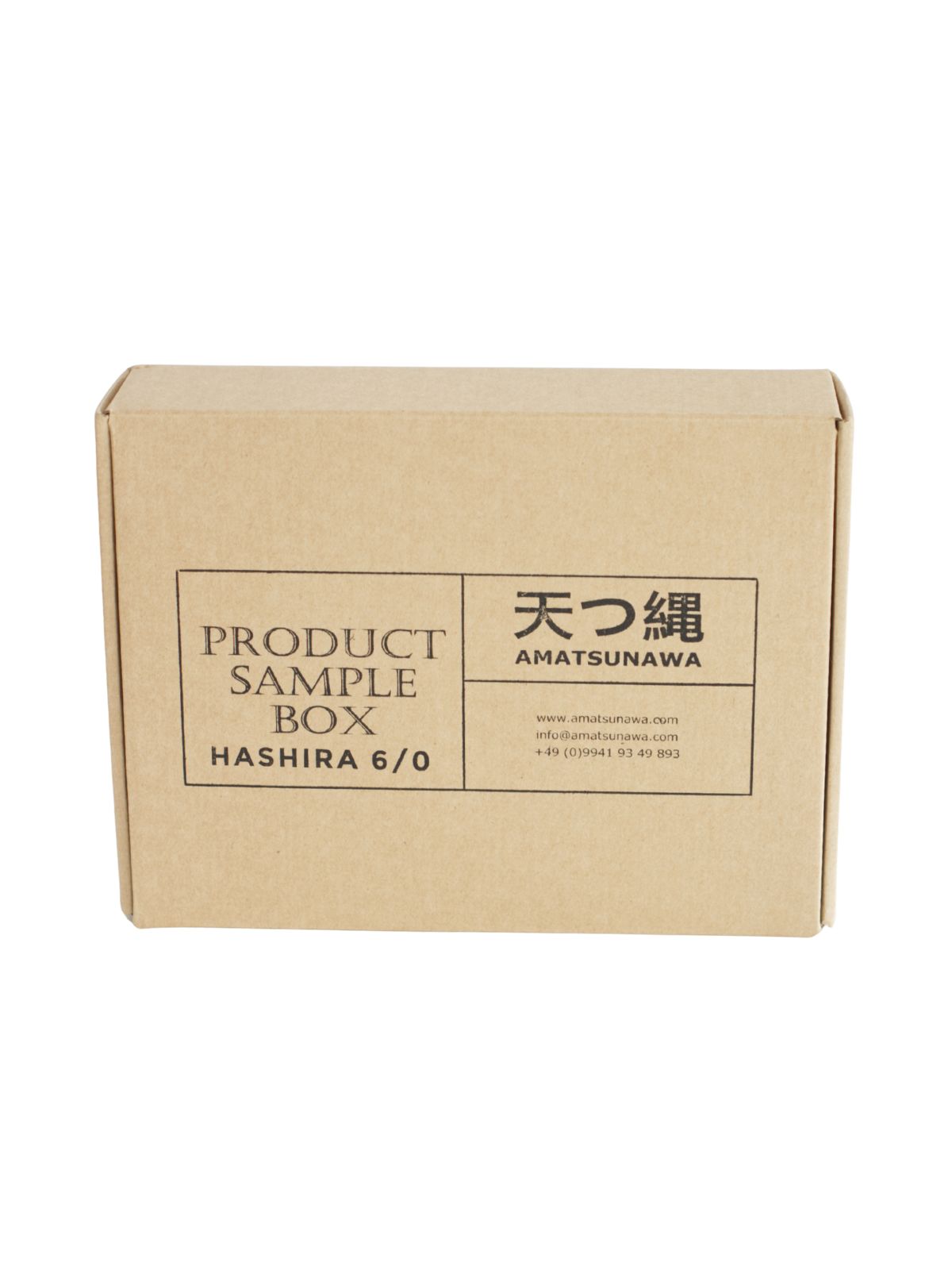 HASHIRA 6/0 sample box, 1x 4m untreated rope & 5€ discount code