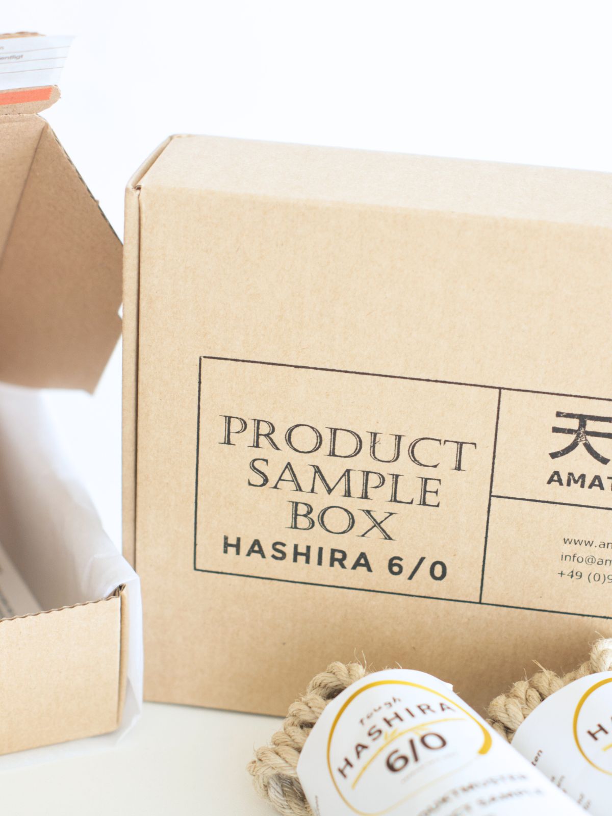 HASHIRA 6/0 sample box, 1x 4m untreated rope & 5€ discount code