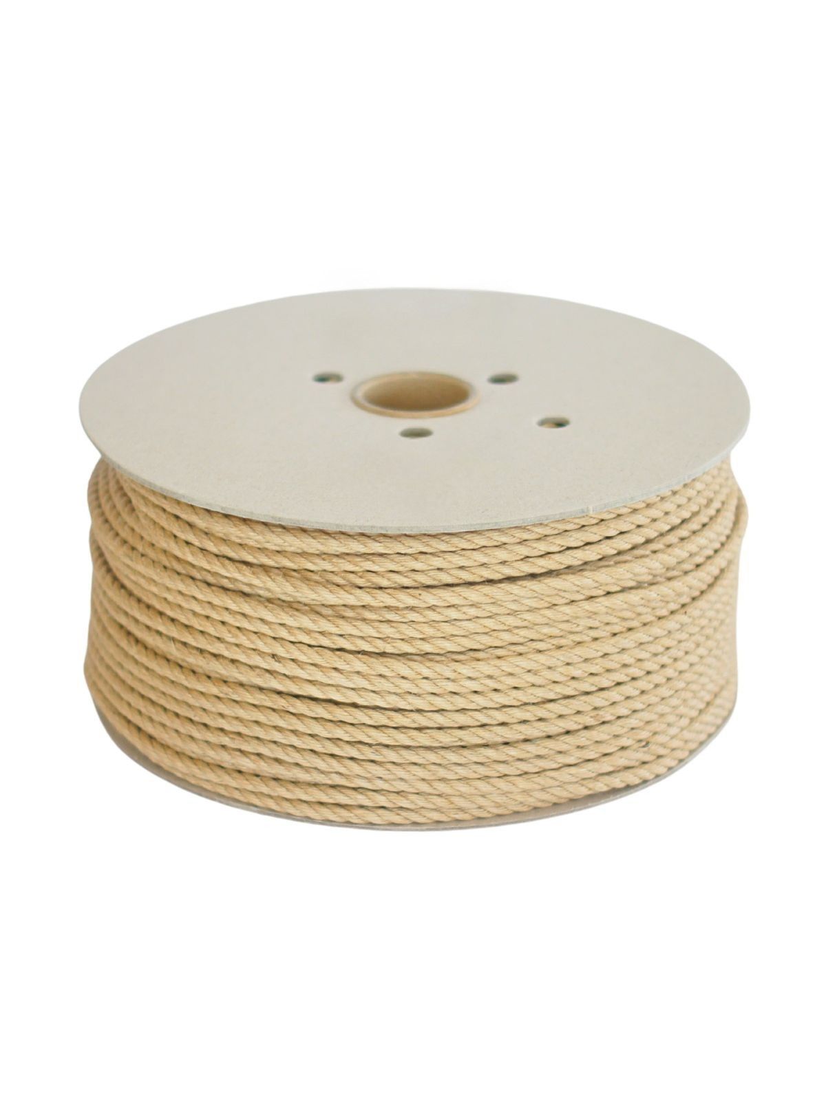 KIYOMI Shibariseil aus Jute, MIDI-ROLLE ~3kg, unbehandelt, mittelhart-geschlagen, mineralölfrei