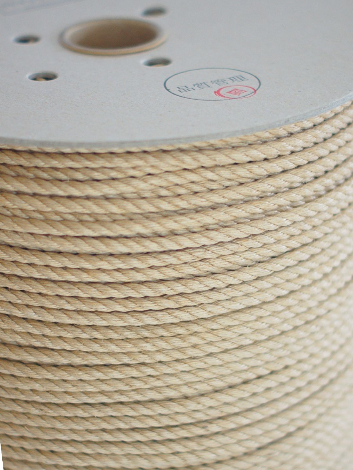 AMATSUNAWA MIDI-ROLLE, ø5.5mm, mind. 165m Jute-Rohseil,~3kg, aus japanischer Produktion, mineralölfrei, NEUE 2023 Charge!!