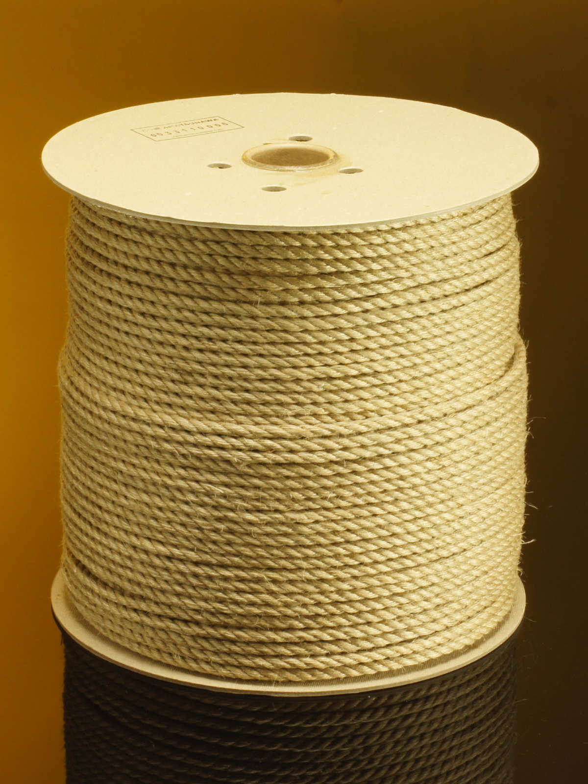 Raw AMATSUNAWA  jute rope, ~5.4kg, JBO-free, suitable for skin contact, ø 6mm